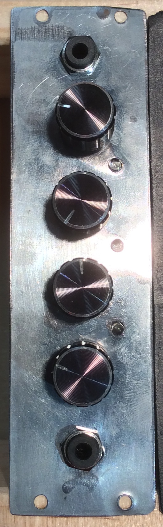 Front panel of a Triple Oscillator module